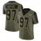 Men's Adam Gotsis Tampa Bay Buccaneers 2021 Salute To Service Jersey - Limited Olive