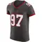 Men's Adam Gotsis Tampa Bay Buccaneers Pewter Alternate Vapor Jersey - Elite