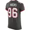 Men's Akiem Hicks Tampa Bay Buccaneers Pewter Alternate Vapor Jersey - Elite
