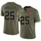 Men's Antoine Winfield Jr. Tampa Bay Buccaneers 2022 Salute To Service Jersey - Limited Olive