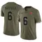 Men's Baker Mayfield Tampa Bay Buccaneers 2022 Salute To Service Jersey - Limited Olive