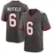 Men's Baker Mayfield Tampa Bay Buccaneers Pewter Alternate Jersey - Game
