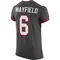 Men's Baker Mayfield Tampa Bay Buccaneers Pewter Alternate Vapor Jersey - Elite