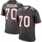 Men's Ben Chukwuma Tampa Bay Buccaneers Pewter Alternate Jersey - Legend Big & Tall