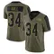 Men's Bryce Hall Tampa Bay Buccaneers 2021 Salute To Service Jersey - Limited Olive