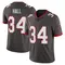 Men's Bryce Hall Tampa Bay Buccaneers Pewter Alternate Vapor Jersey - Limited