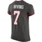 Men's Bucky Irving Tampa Bay Buccaneers Pewter Alternate Vapor Jersey - Elite