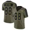 Men's Cade Otton Tampa Bay Buccaneers 2021 Salute To Service Jersey - Limited Olive