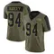 Men's Calijah Kancey Tampa Bay Buccaneers 2021 Salute To Service Jersey - Limited Olive