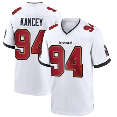 Men's Calijah Kancey Tampa Bay Buccaneers Jersey - Game White
