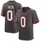 Men's Charlie Heck Tampa Bay Buccaneers Pewter Alternate Jersey - Game