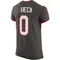 Men's Charlie Heck Tampa Bay Buccaneers Pewter Alternate Vapor Jersey - Elite