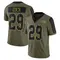 Men's Christian Izien Tampa Bay Buccaneers 2021 Salute To Service Jersey - Limited Olive