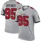 Men's C.J. Brewer Tampa Bay Buccaneers Inverted Jersey - Legend Gray Big & Tall