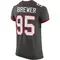 Men's C.J. Brewer Tampa Bay Buccaneers Pewter Alternate Vapor Jersey - Elite