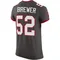 Men's C.J. Brewer Tampa Bay Buccaneers Pewter Alternate Vapor Jersey - Elite