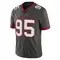 Men's C.J. Brewer Tampa Bay Buccaneers Pewter Alternate Vapor Jersey - Limited