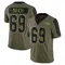 Men's Cody Mauch Tampa Bay Buccaneers 2021 Salute To Service Jersey - Limited Olive