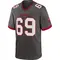 Men's Cody Mauch Tampa Bay Buccaneers Pewter Alternate Jersey - Game