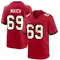 Men's Cody Mauch Tampa Bay Buccaneers Team Color Jersey - Game Red