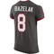 Men's Connor Bazelak Tampa Bay Buccaneers Pewter Alternate Vapor Jersey - Elite