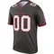 Men's Custom Tampa Bay Buccaneers Pewter Alternate Jersey - Legend Big & Tall