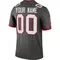 Men's Custom Tampa Bay Buccaneers Pewter Alternate Jersey - Legend Big & Tall