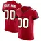 Men's Custom Tampa Bay Buccaneers Vapor Jersey - Elite Red