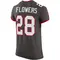 Men's Dallis Flowers Tampa Bay Buccaneers Pewter Alternate Vapor Jersey - Elite