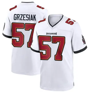 Men's Daniel Grzesiak Tampa Bay Buccaneers Jersey - Game White
