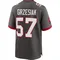 Men's Daniel Grzesiak Tampa Bay Buccaneers Pewter Alternate Jersey - Game