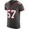 Men's Daniel Grzesiak Tampa Bay Buccaneers Pewter Alternate Vapor Jersey - Elite