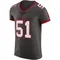 Men's David Walker Tampa Bay Buccaneers Pewter Alternate Vapor Jersey - Elite