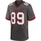 Men's David Wells Tampa Bay Buccaneers Pewter Alternate Jersey - Game