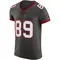 Men's David Wells Tampa Bay Buccaneers Pewter Alternate Vapor Jersey - Elite