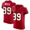 Men's David Wells Tampa Bay Buccaneers Vapor Jersey - Elite Red