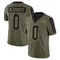 Men's Deion Jennings Tampa Bay Buccaneers 2021 Salute To Service Jersey - Limited Olive