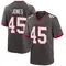 Men's Deion Jones Tampa Bay Buccaneers Pewter Alternate Jersey - Game