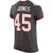 Men's Deion Jones Tampa Bay Buccaneers Pewter Alternate Vapor Jersey - Elite