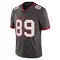 Men's Dennis Houston Tampa Bay Buccaneers Pewter Alternate Vapor Jersey - Limited