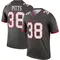 Men's Derrek Pitts Tampa Bay Buccaneers Pewter Alternate Jersey - Legend Big & Tall