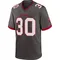 Men's D.J. Williams Tampa Bay Buccaneers Pewter Alternate Jersey - Game