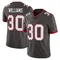 Men's D.J. Williams Tampa Bay Buccaneers Pewter Alternate Vapor Jersey - Limited