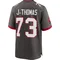 Men's Dvon J-Thomas Tampa Bay Buccaneers Pewter Alternate Jersey - Game