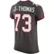 Men's Dvon J-Thomas Tampa Bay Buccaneers Pewter Alternate Vapor Jersey - Elite
