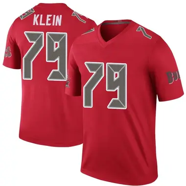 Men's Elijah Klein Tampa Bay Buccaneers Color Rush Jersey - Legend Red Big & Tall