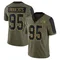 Men's Elijah Roberts Tampa Bay Buccaneers 2021 Salute To Service Jersey - Limited Olive
