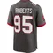 Men's Elijah Roberts Tampa Bay Buccaneers Pewter Alternate Jersey - Game