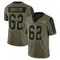 Men's Graham Barton Tampa Bay Buccaneers 2021 Salute To Service Jersey - Limited Olive
