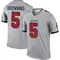 Men's Jack Browning Tampa Bay Buccaneers Inverted Jersey - Legend Gray Big & Tall